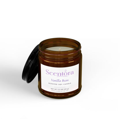 Hand-Poured Scented Soy Candle - Scentora